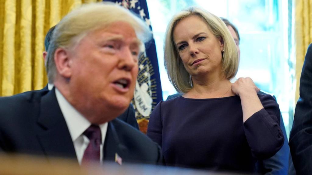 Kirstjen Nielsen, secretaria de Seguridad Interior de Donald Trump.