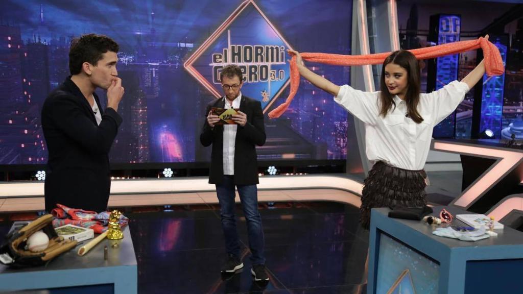 Los actores mostraron su complicidad durante las diferentes secciones del programa.