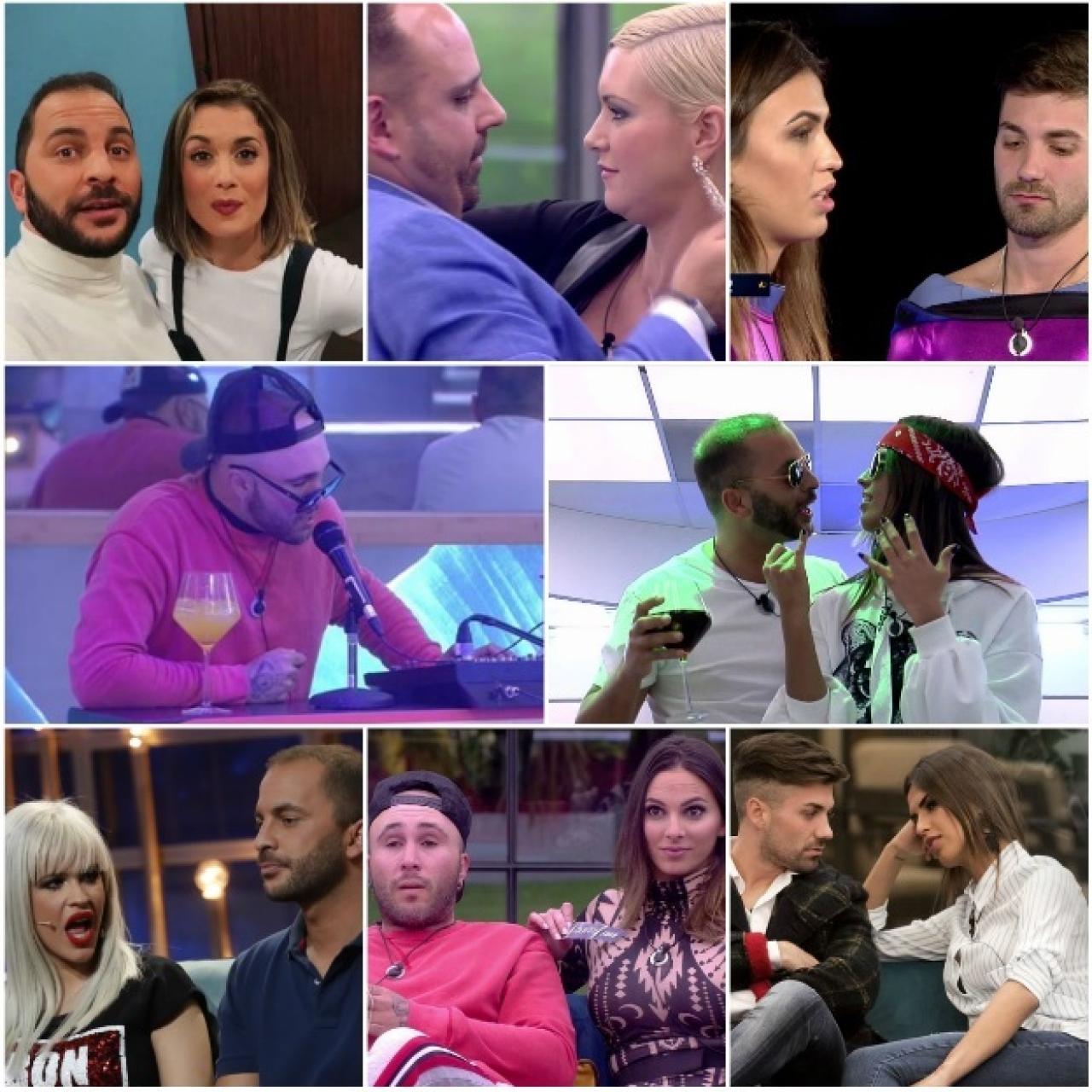 Algunos concursantes de 'GH DÚO' en un combo JALEOS.