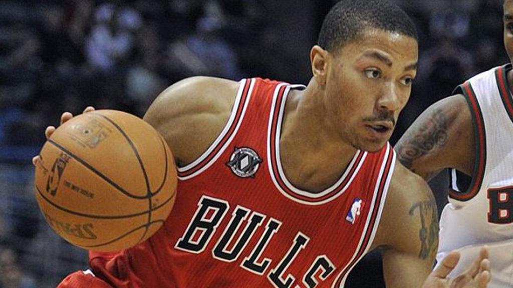 Derrick Rose, con los Chicago Bulls