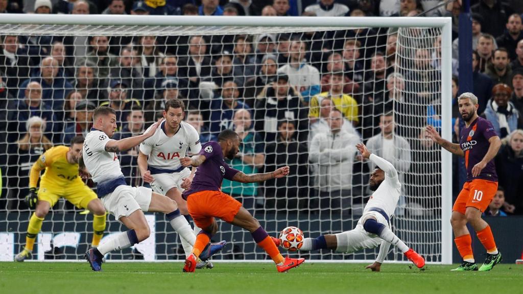 Penalti de Rose en el Tottenham - City