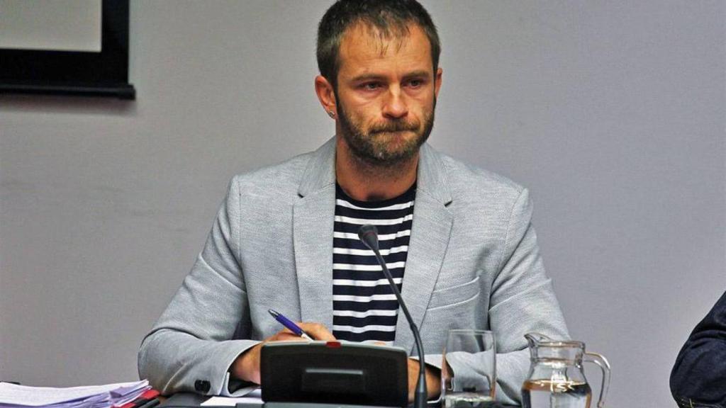 El alcalde de Estella, Koldo Leoz.