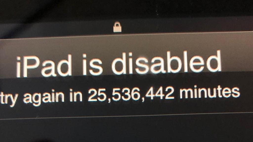 ipad bloqueado 1