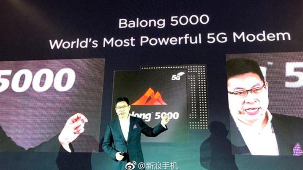 Presentación de Huawei.