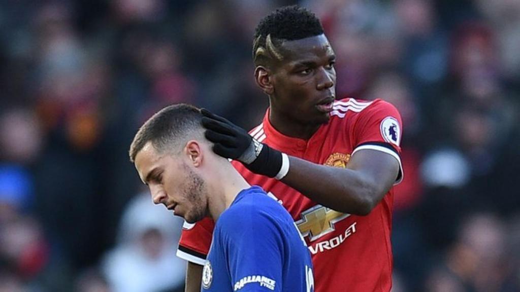 Hazard y Pogba
