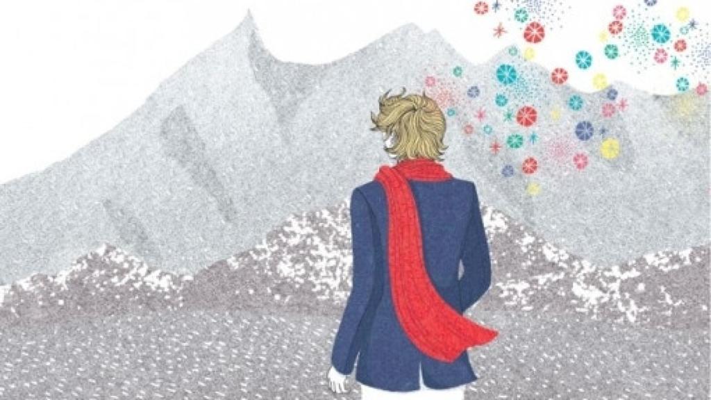 Image: El joven príncipe llega a Francia