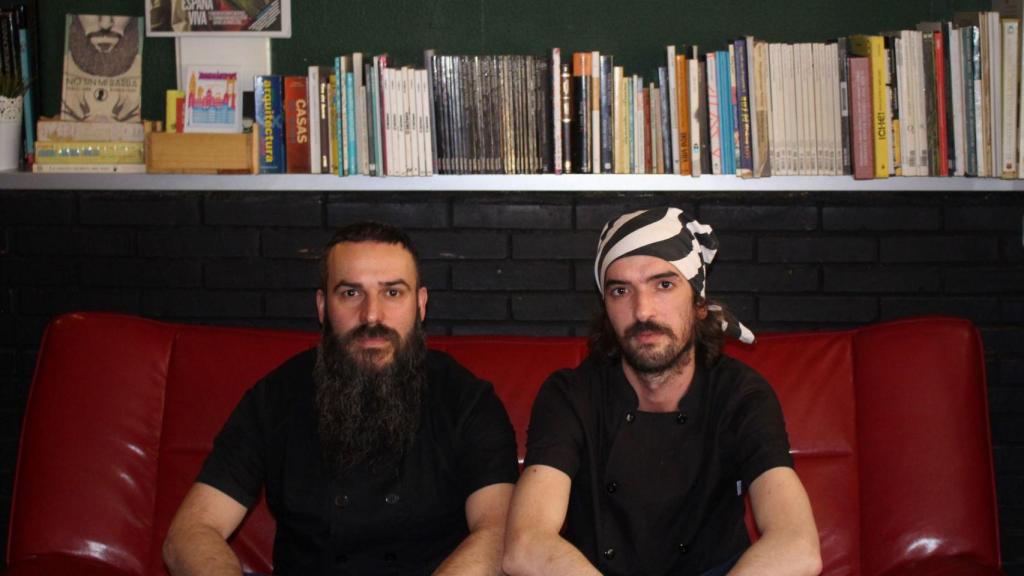 Imagen de archivo de Xabi y Salva, dueños de La Barbería