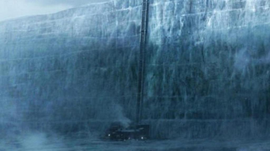 El muro de 'Juego de Tronos'.