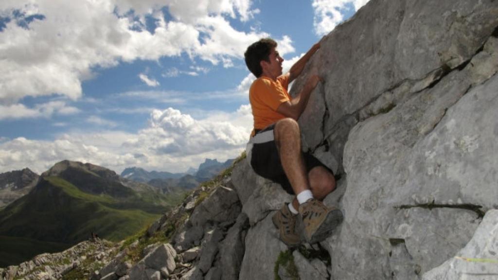 Broncano en la escalada.