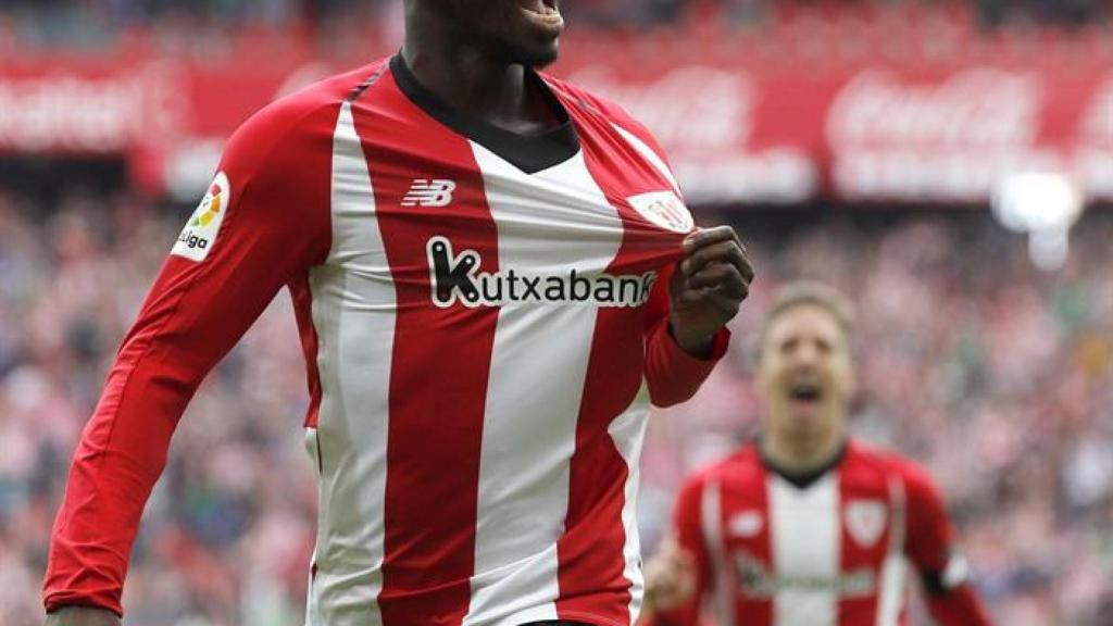 Iñaki Williams, en un partido del Athletic de La Liga