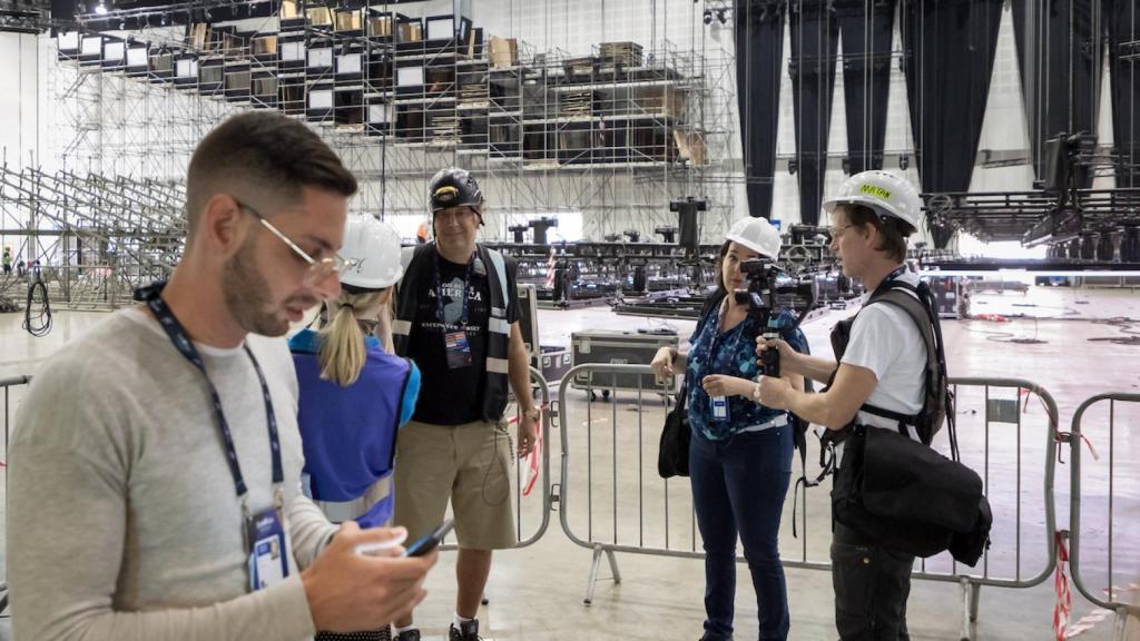 Centro de Convenciones de Tel Aviv.