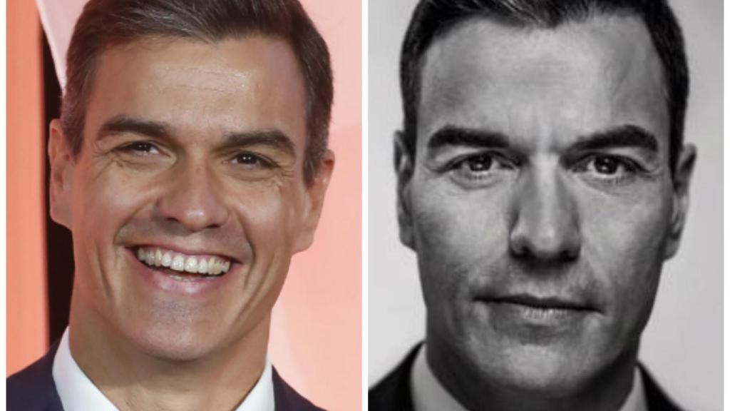 La comparativa de Pedro Sánchez antes de la campaña electoral y durante la misma.