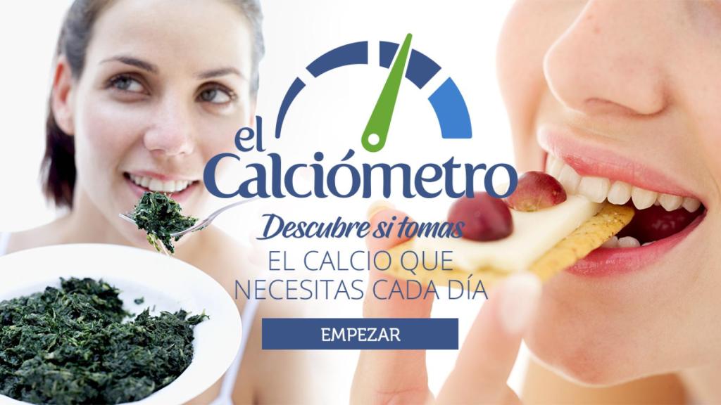 Descubre si tomas el calcio que necesitas cada día AQUÍ
