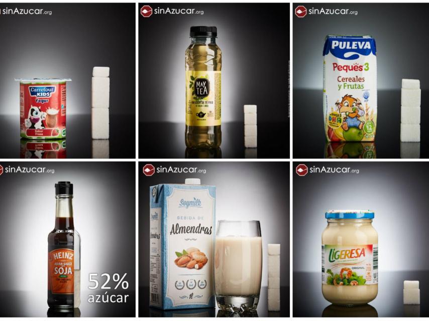Varios productos del supermercado que contienen azúcar aunque no lo sepas