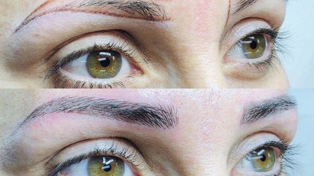 El microblading define y rellena las cejas que carezcan de pelo.