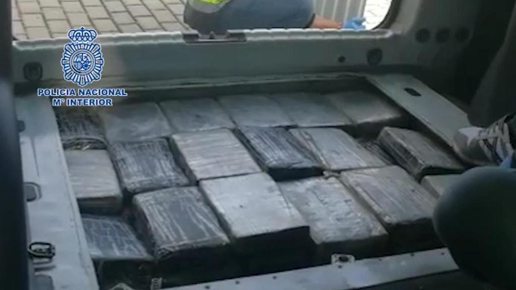 Cocaína intervenida por la Policía en Atocha.