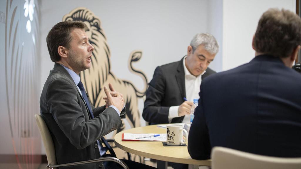 Daniel Fuentes, número 3 de la oficina económica de Moncloa, en el debate de EL ESPAÑOL.