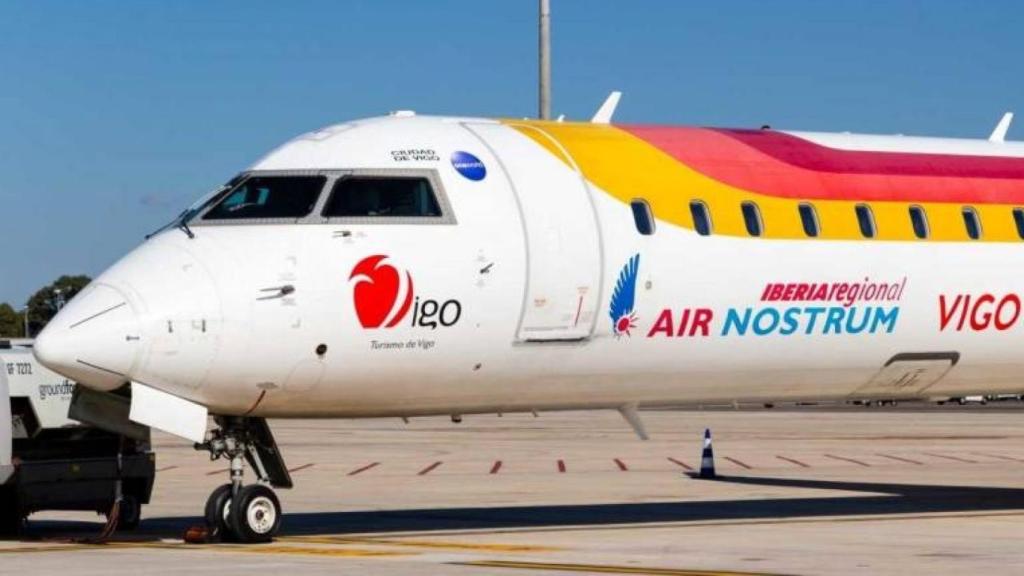 Avión de Air Nostrum en una imagen de archivo.