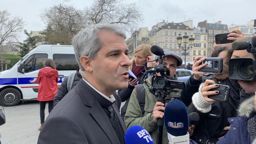 El obispo auxiliar de París, Denis Jachiet