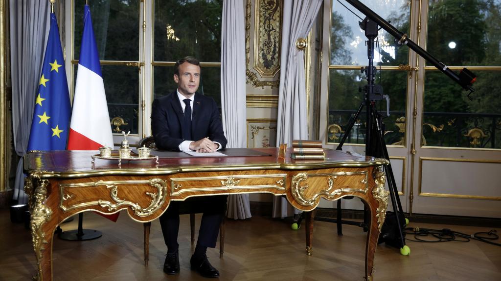 Emmanuel Macron, presidente de Francia.