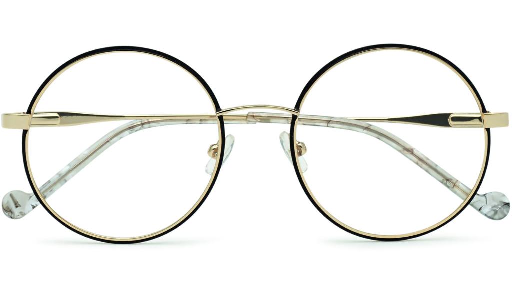 Gafas de ver redondas.