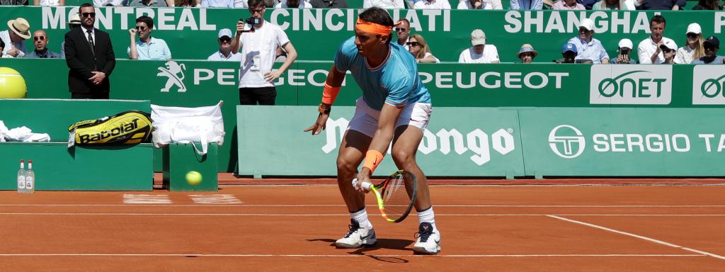 Rafael Nadal, en el Masters de Montecarlo