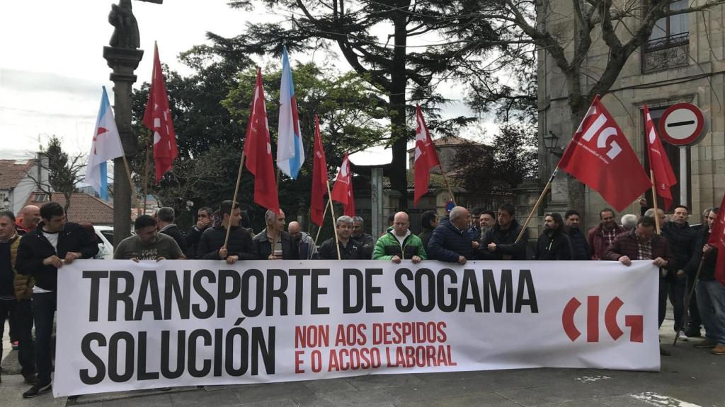 Transportes Pacholo prevé renunciar a la subcontrata de Sogama ante la huelga de conductores
