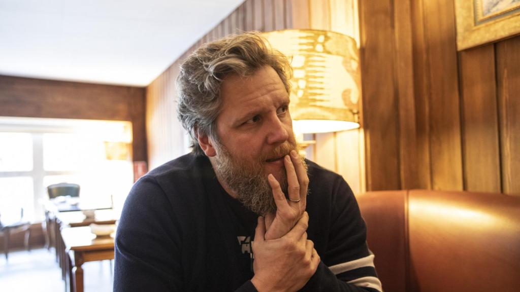 David Gistau, durante una entrevista concedida a EL ESPAÑOL el pasado mes de abril.