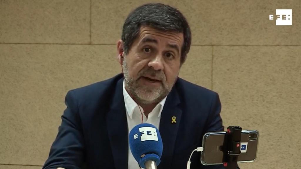 Jordi Sànchez, en Soto del Real.