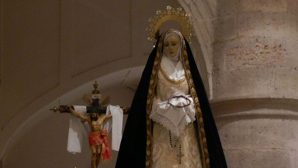 El Cristo de La Dolorosa en Meco.