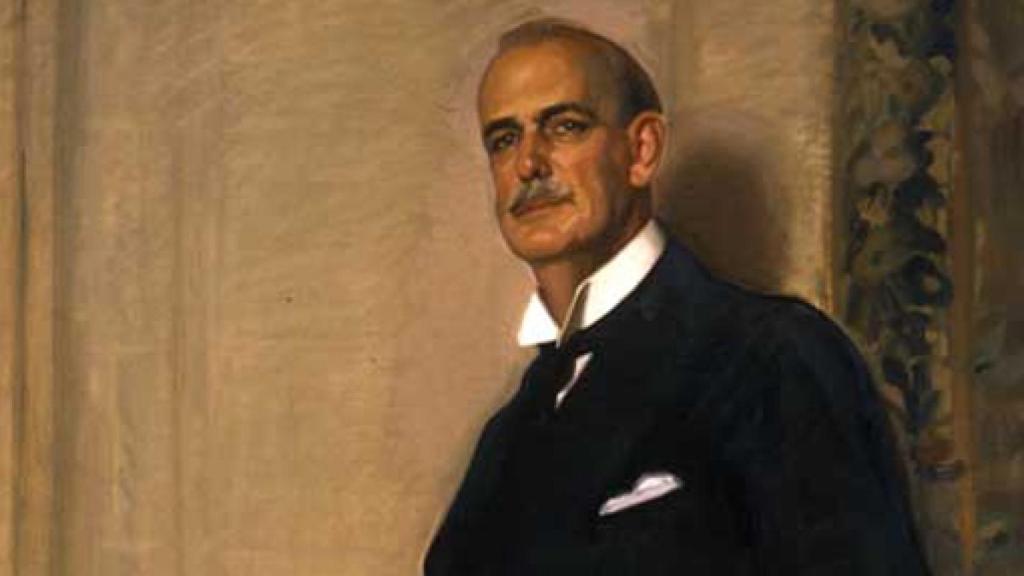 Image: Archer M. Huntington se caló el sombrero español