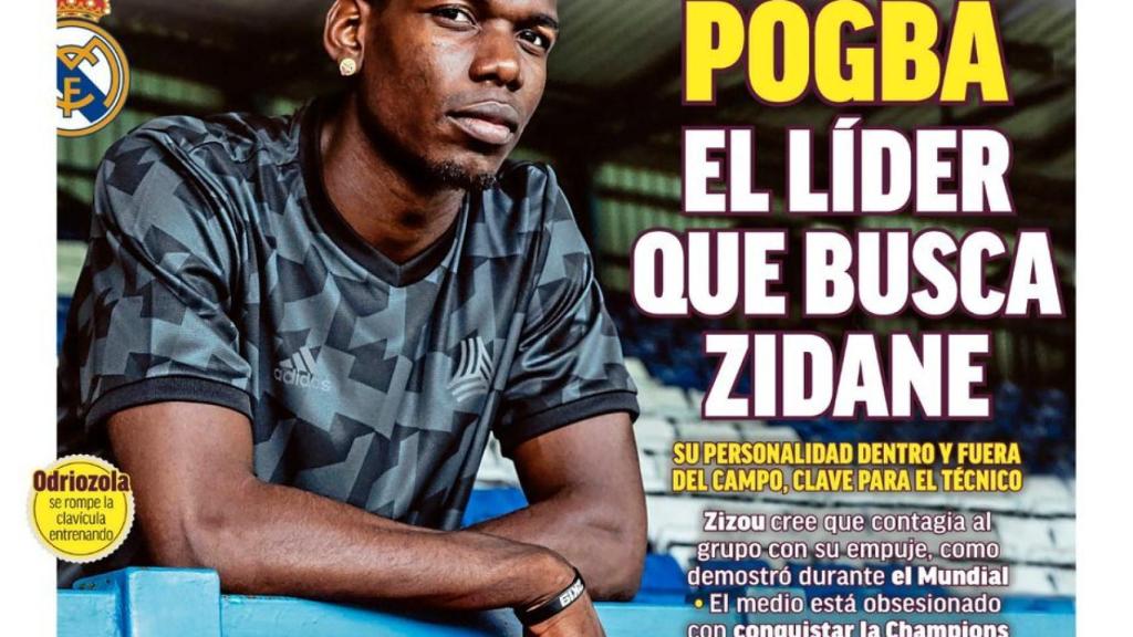 La portada del diario MARCA (20/04/2019)