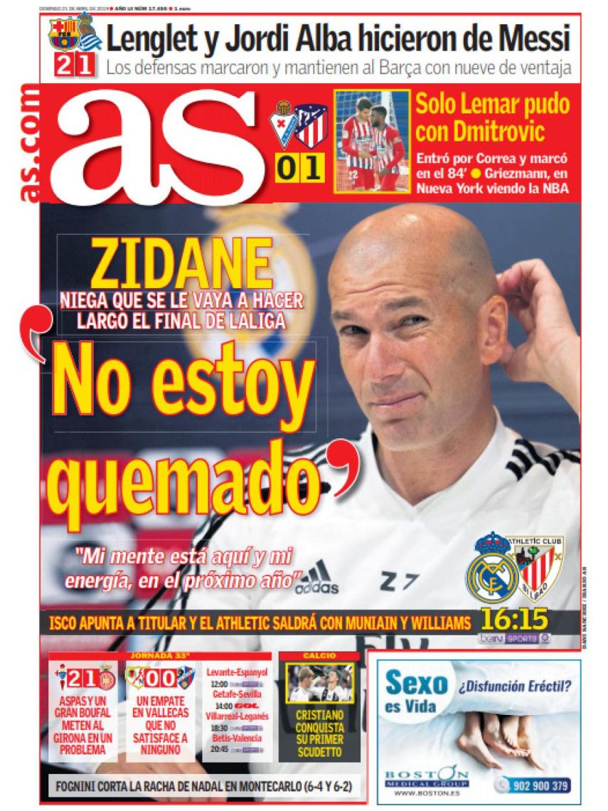 Portada AS (21/04/2019)