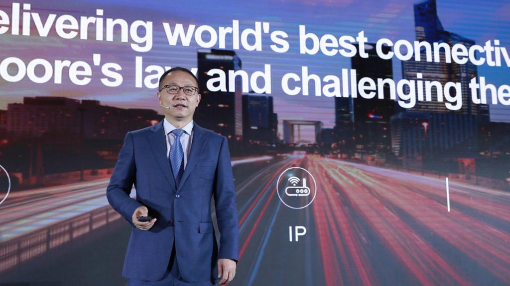 David Wang, presidente de productos y soluciones de Huawei.