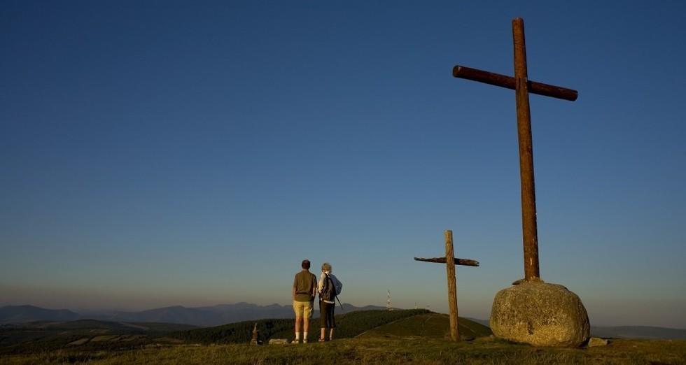 Vistas de Galicia desde Pedrafita do Cebreiro.