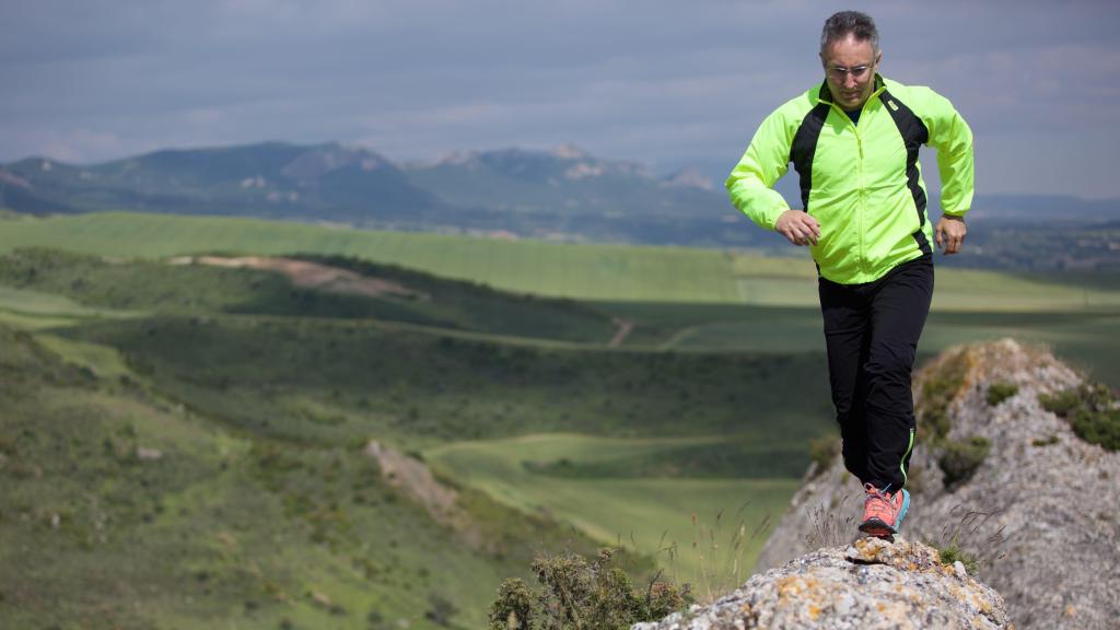 El escalador en una de sus excursiones.