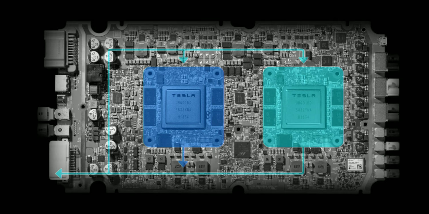 tesla autonomo chip 1