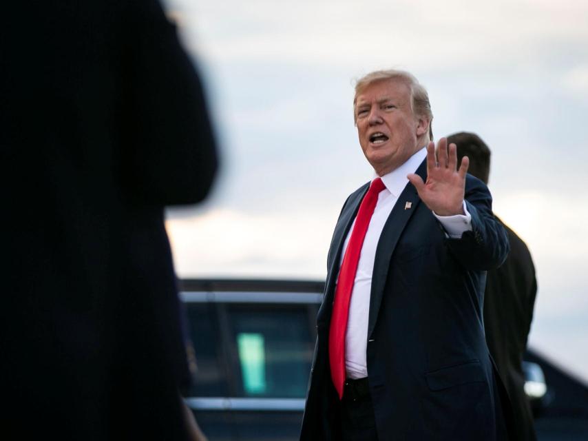 El presidente estadounidense Donald Trump.