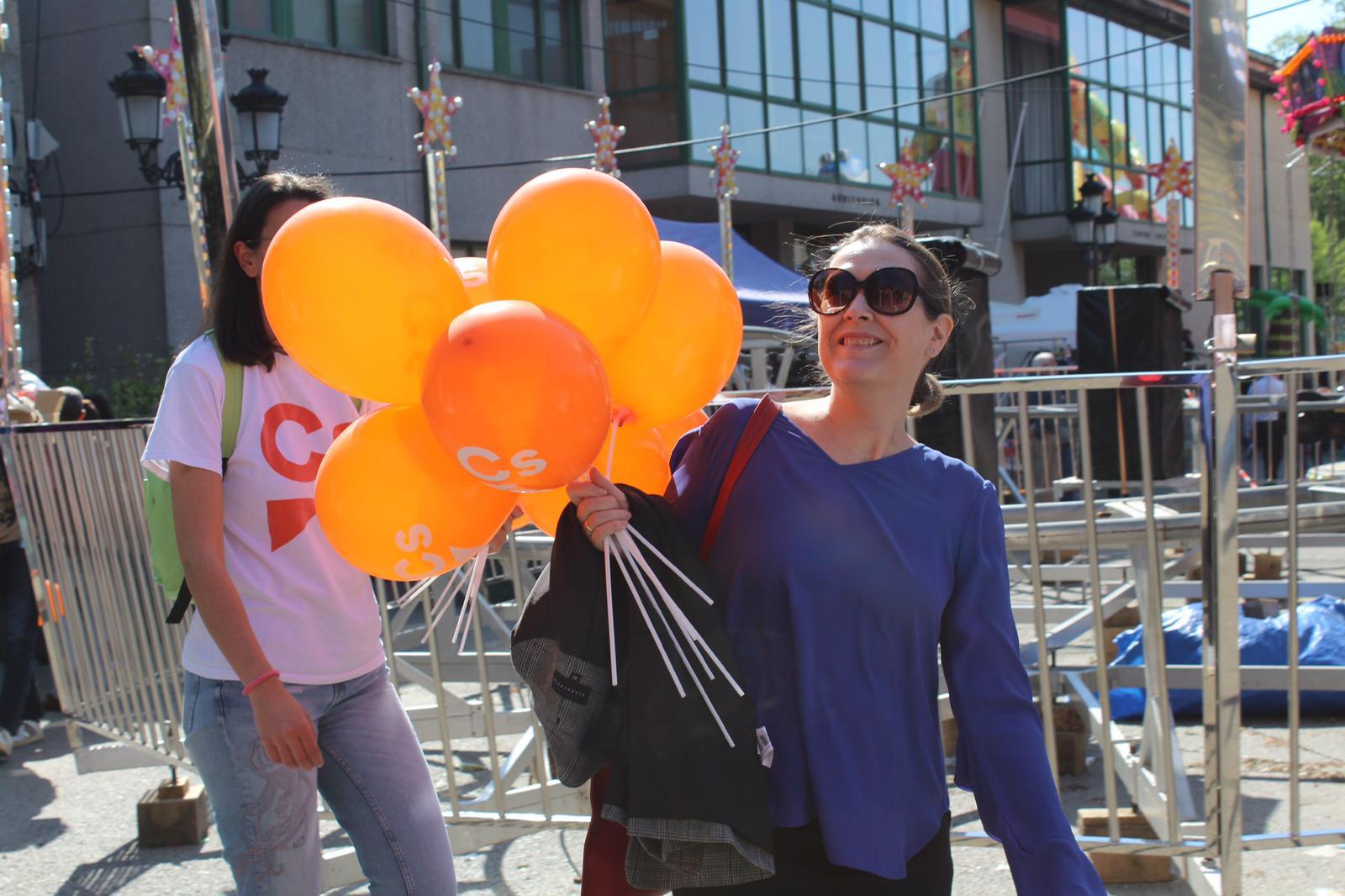 Marta Rivera, durante un acto de la campaña electoral