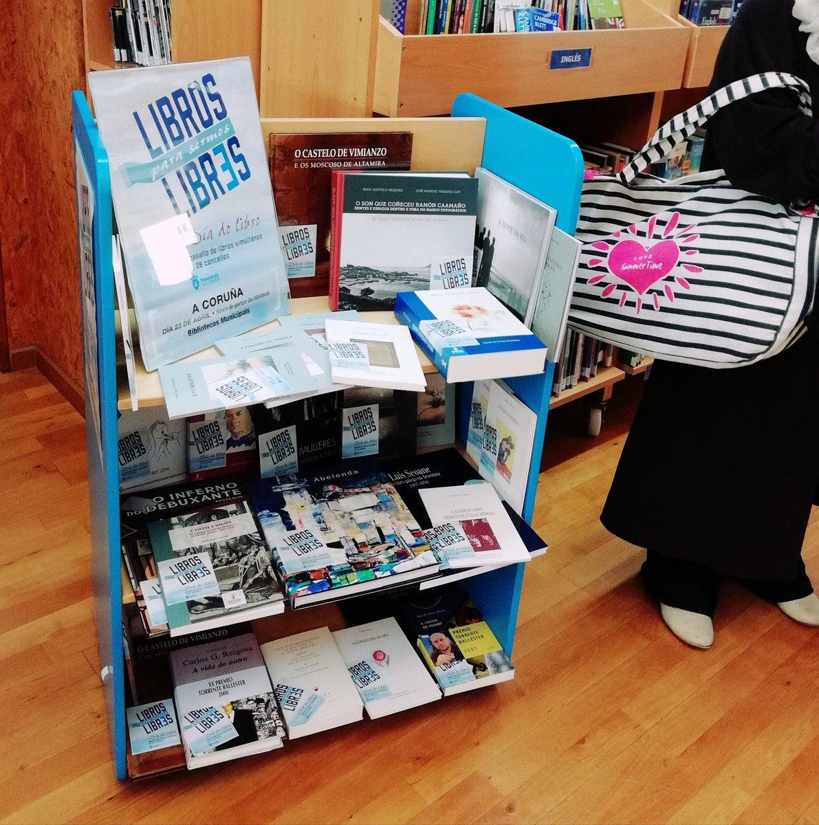 La Diputación organiza una jornada de Libros Libres en muchos puntos de la provincia (Deputación da Coruña)