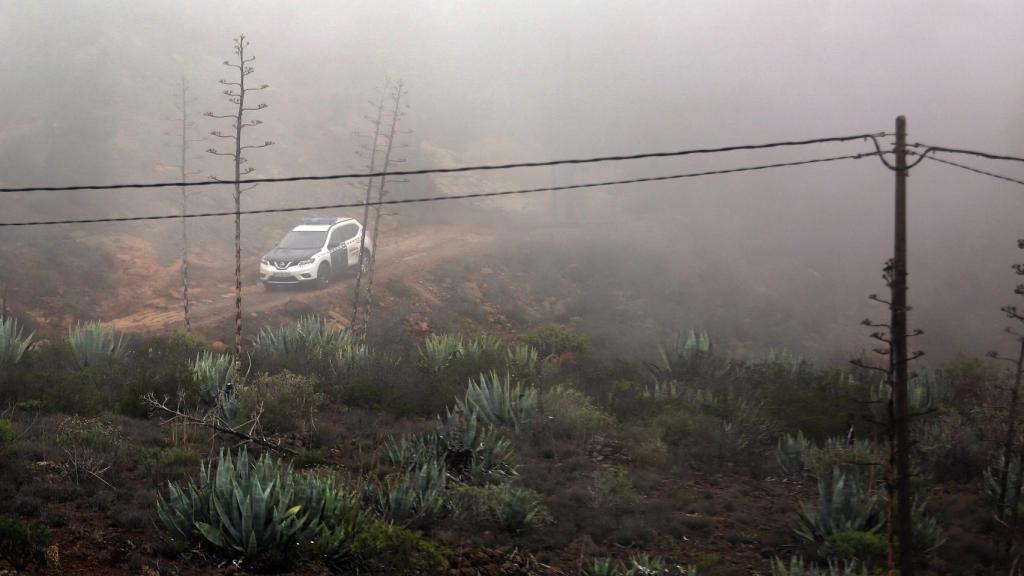 Parte del despliegue de la Guardia Civil que ha localizado a los dos fallecidos este miércoles.