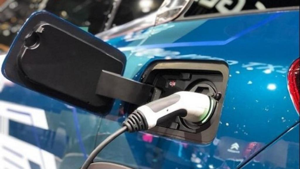 Foto de un vehículo eléctrico.