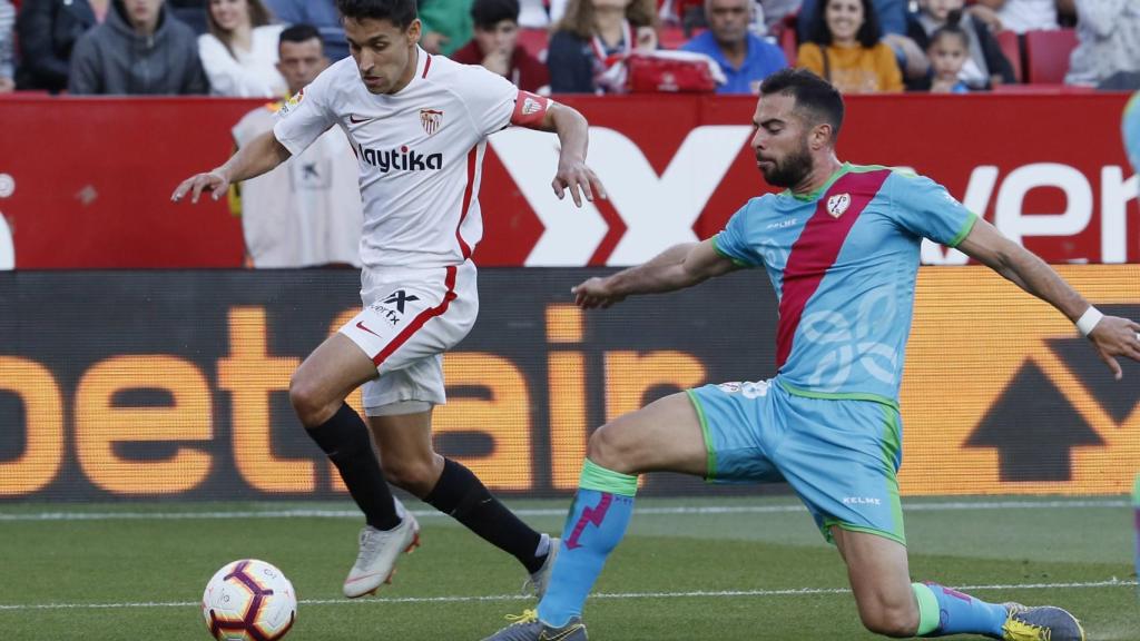 Partido entre el Sevilla y el Rayo Vallecano