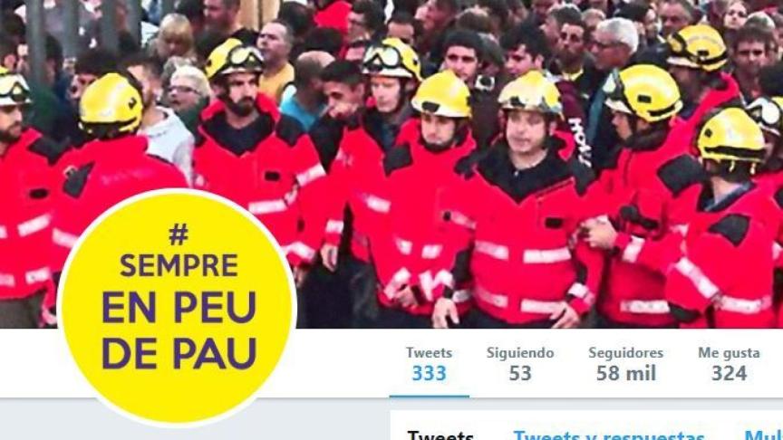 Twitter de En peu de pau./