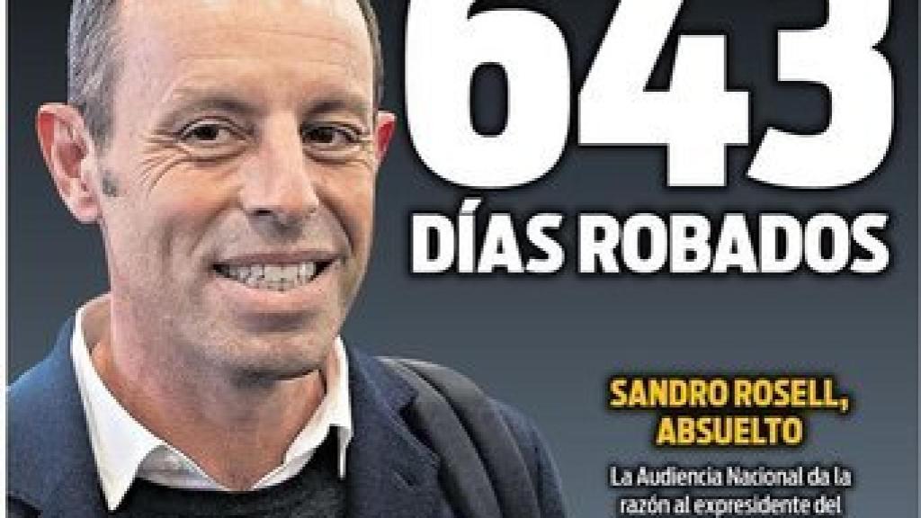 Portada Sport (25/04/19)