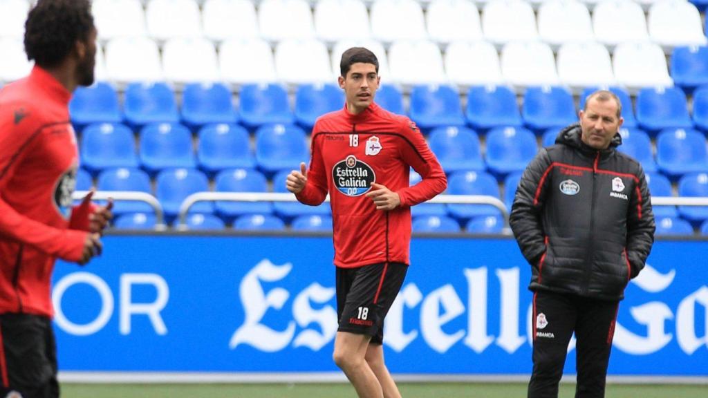 Numancia-Dépor: Carlos Fernández al rescate