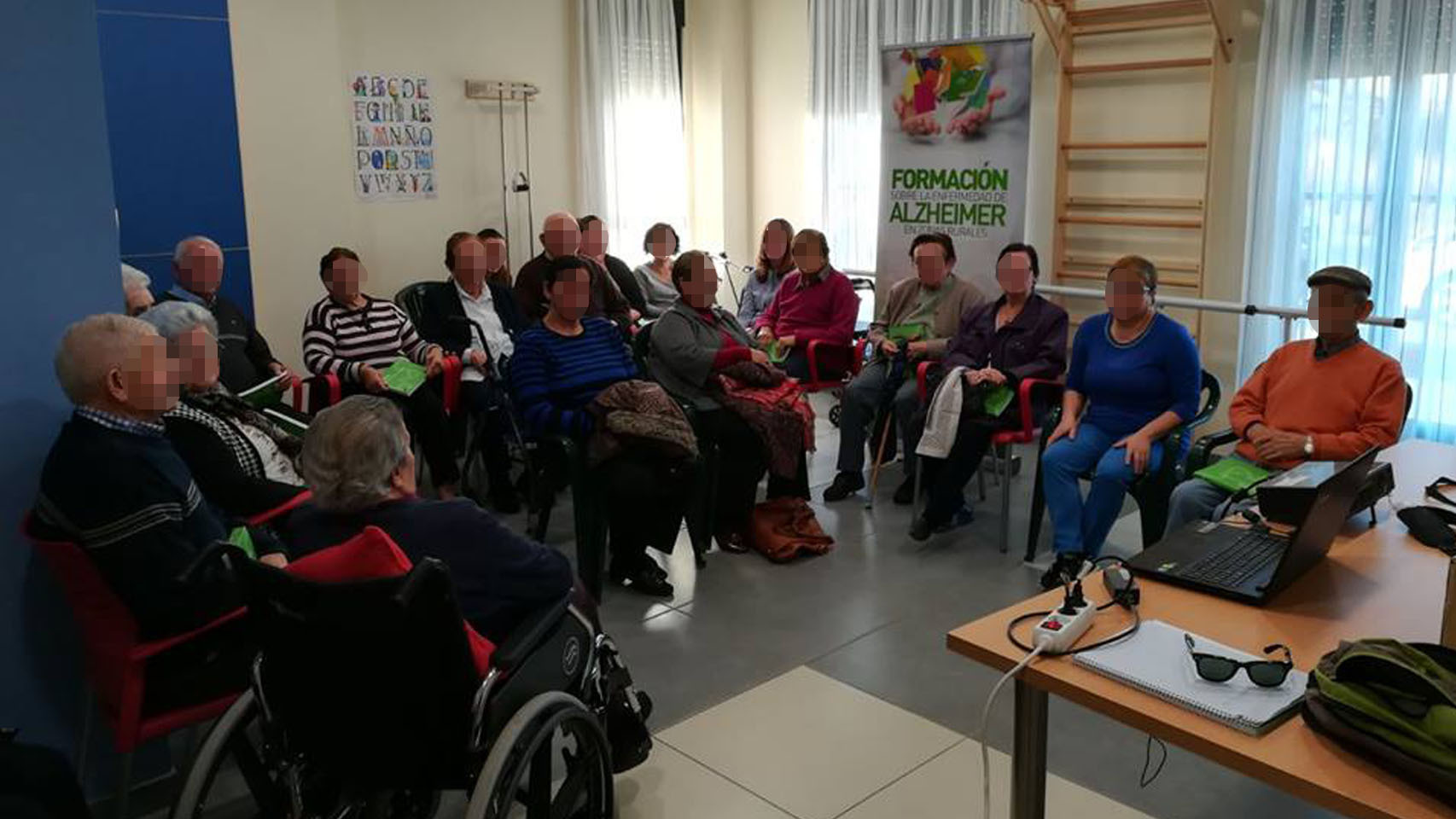 Interior de la residencia Montamarta.