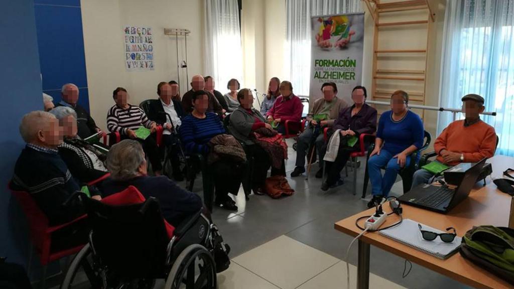 Interior de la residencia Montamarta.