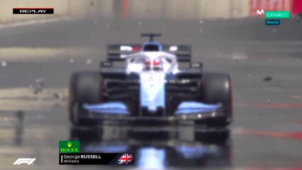 Williams de George Russell.