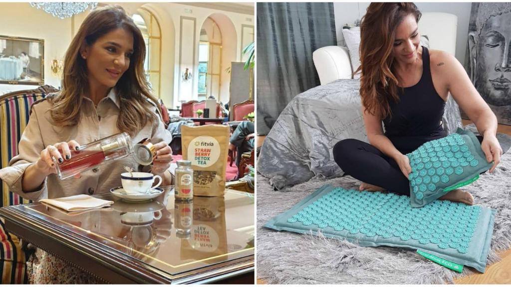 Se ha aficionado a los tés depurativos y a las esterillas de masaje.